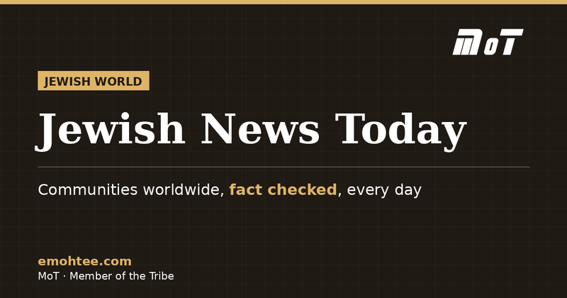 Jewish News Today: German Synagogue Arson, Manchester Anniversary Vigil, and Australian Intelligence Warning on Antisemitism