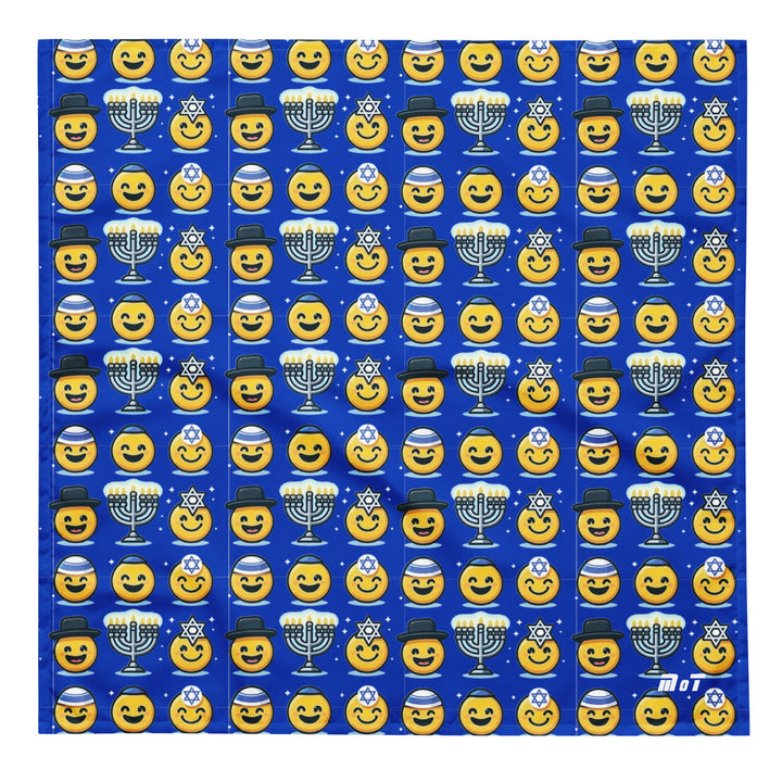 Bandana | Jewish Emoji Blue