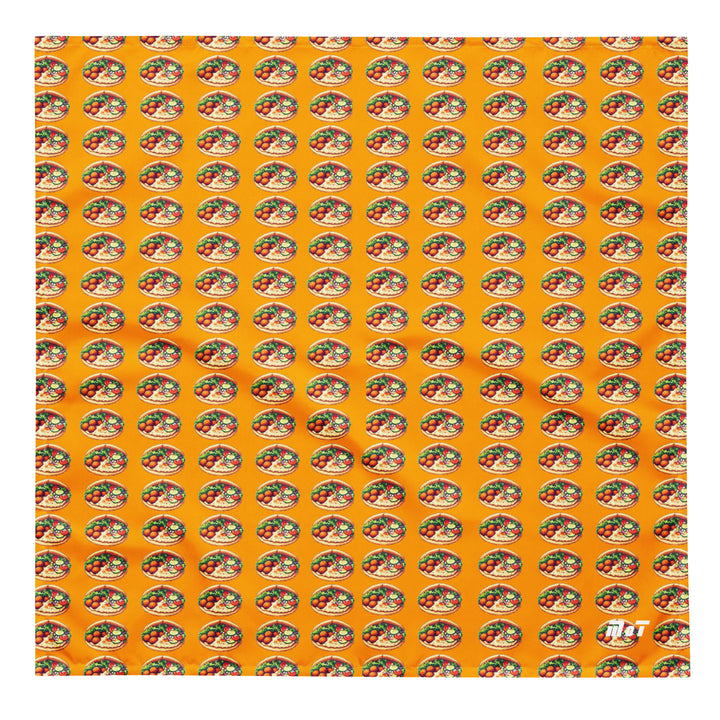 Bandana | Falafel Party Orange