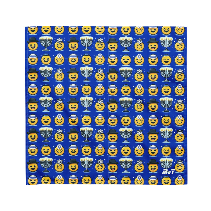 Bandana | Jewish Emoji Blue