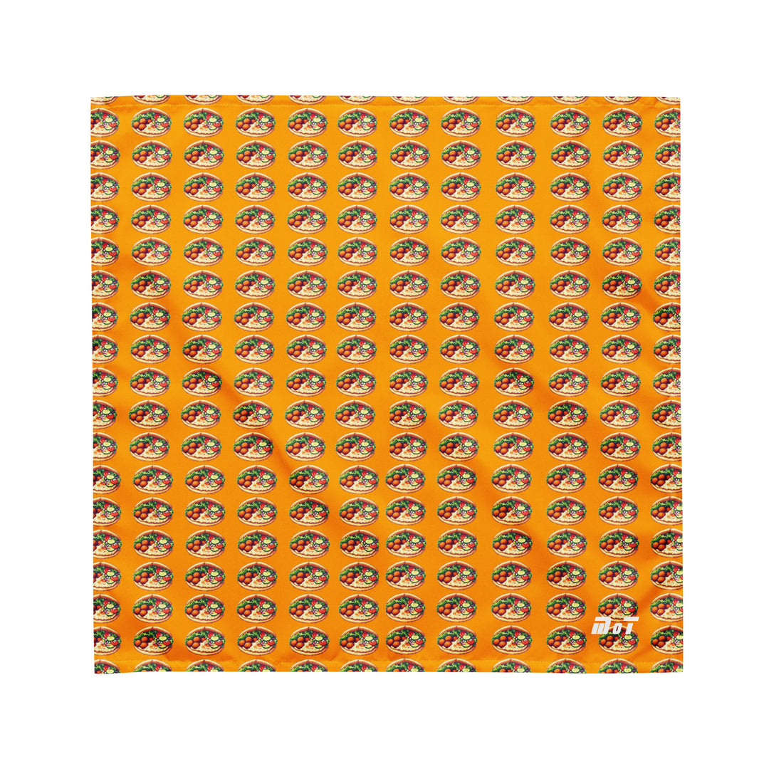 Bandana | Falafel Party Orange