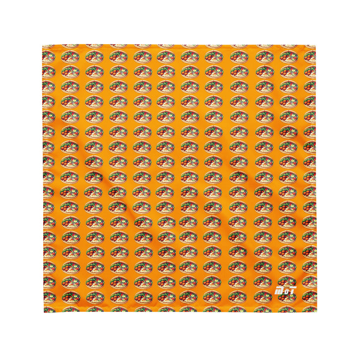 Bandana | Falafel Party Orange