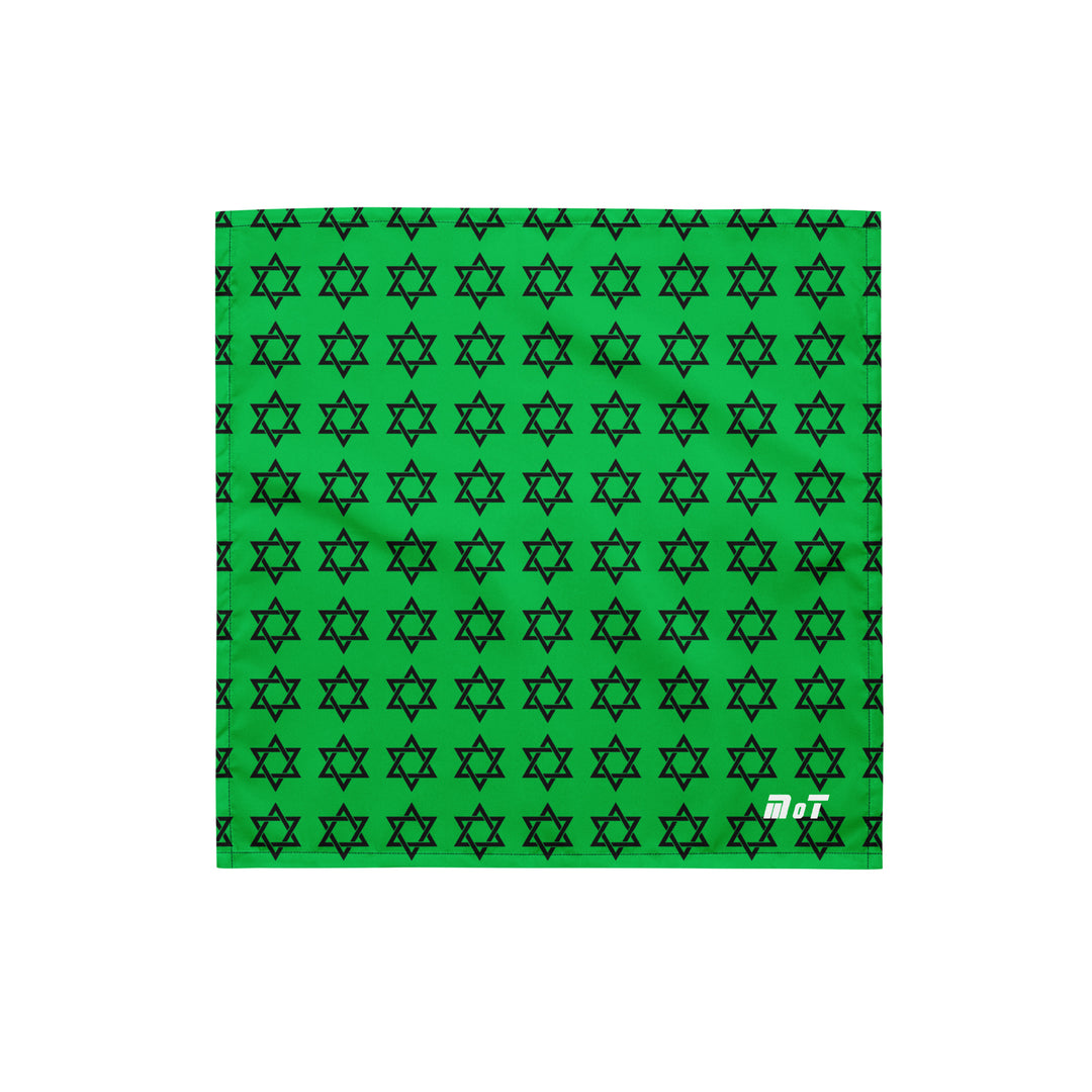 Bandana | Magen David Green
