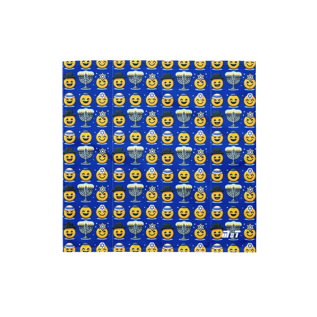 Bandana | Jewish Emoji Blue