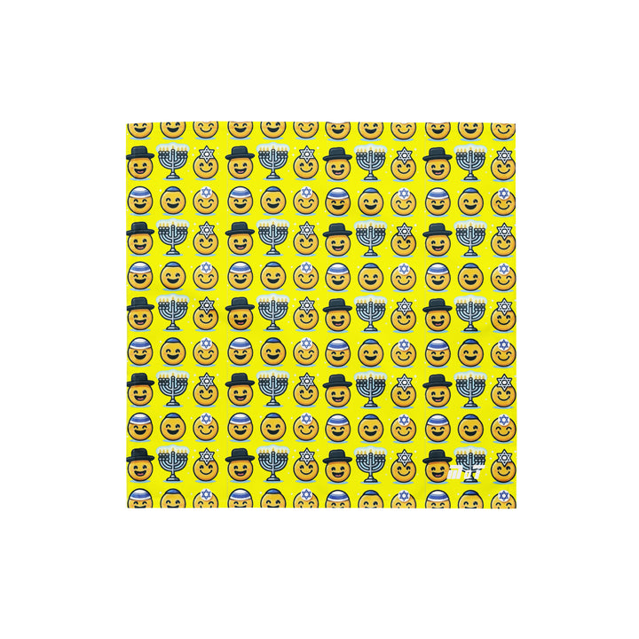 Bandana | Jewish Emoji Yellow