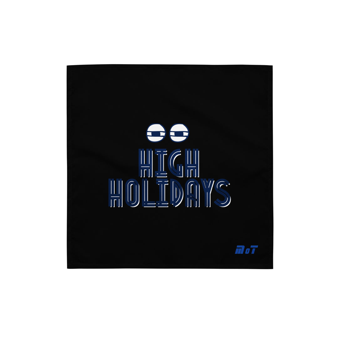 High Holidays Jewish pride bandana - back view