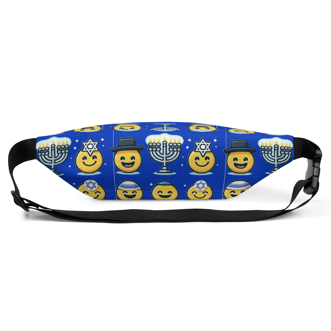 Fanny Pack | Jewish Emoji Blue