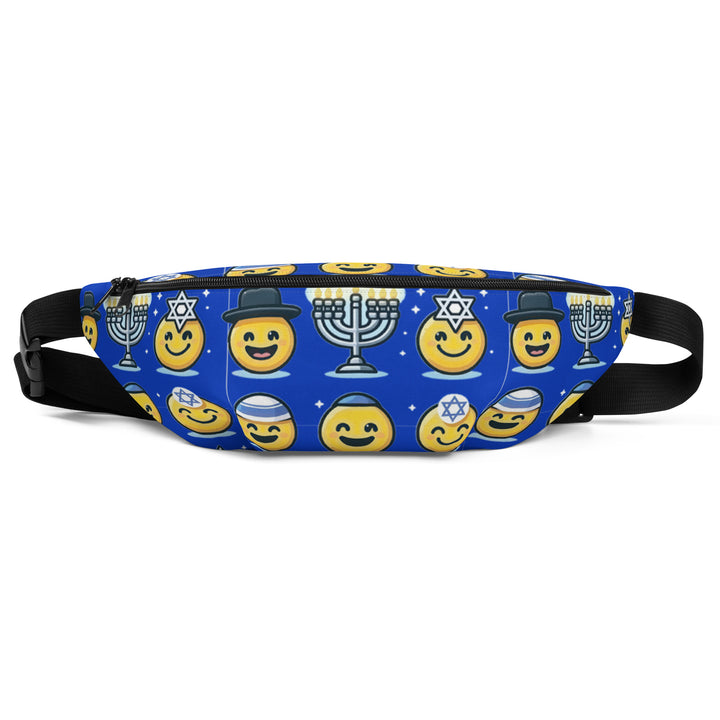 Fanny Pack | Jewish Emoji Blue