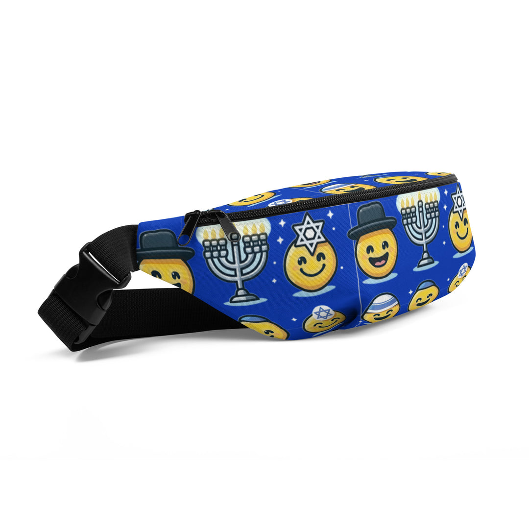 Fanny Pack | Jewish Emoji Blue