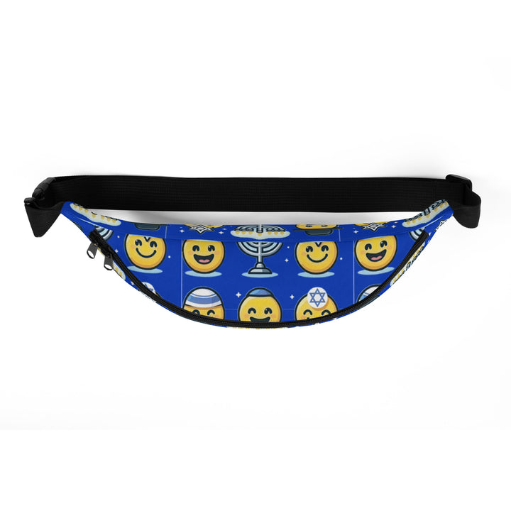 Fanny Pack | Jewish Emoji Blue