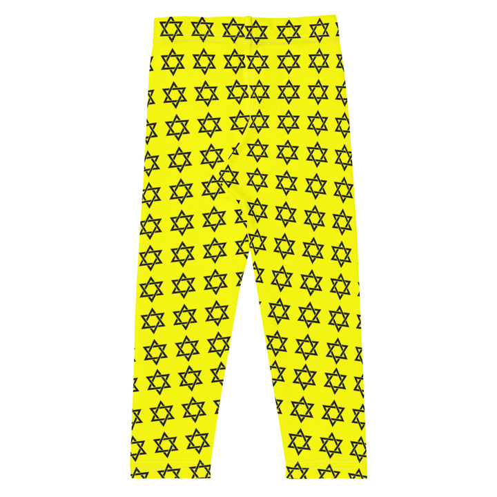 Kid's Leggings | Magen David Yellow