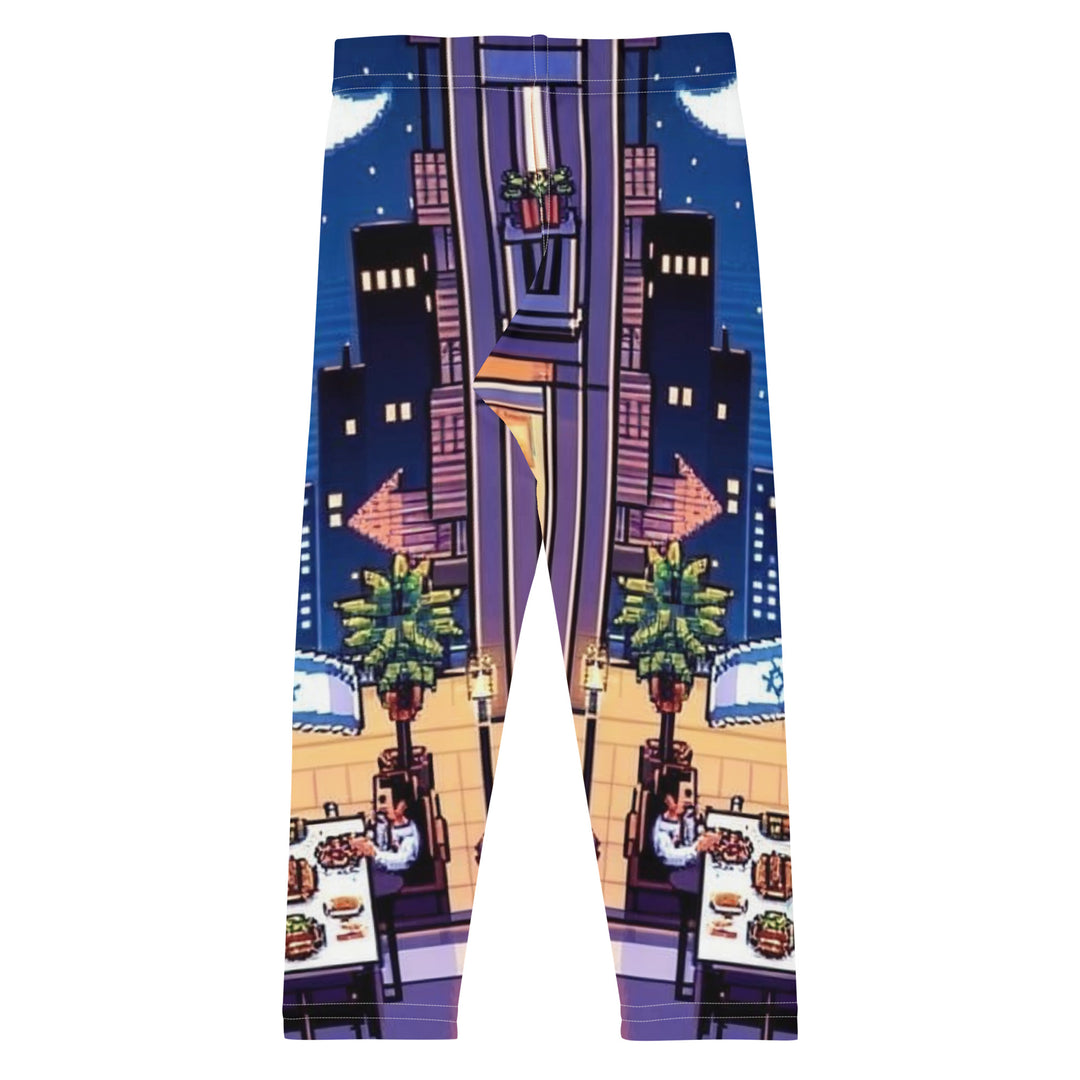 Kid's Leggings | TLV Nightlife 16 Bit All Over