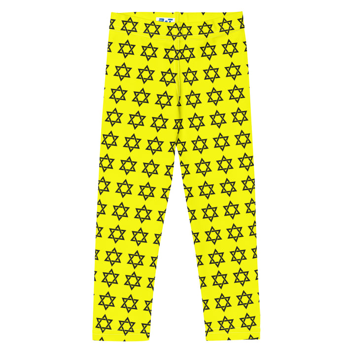 Kid's Leggings | Magen David Yellow