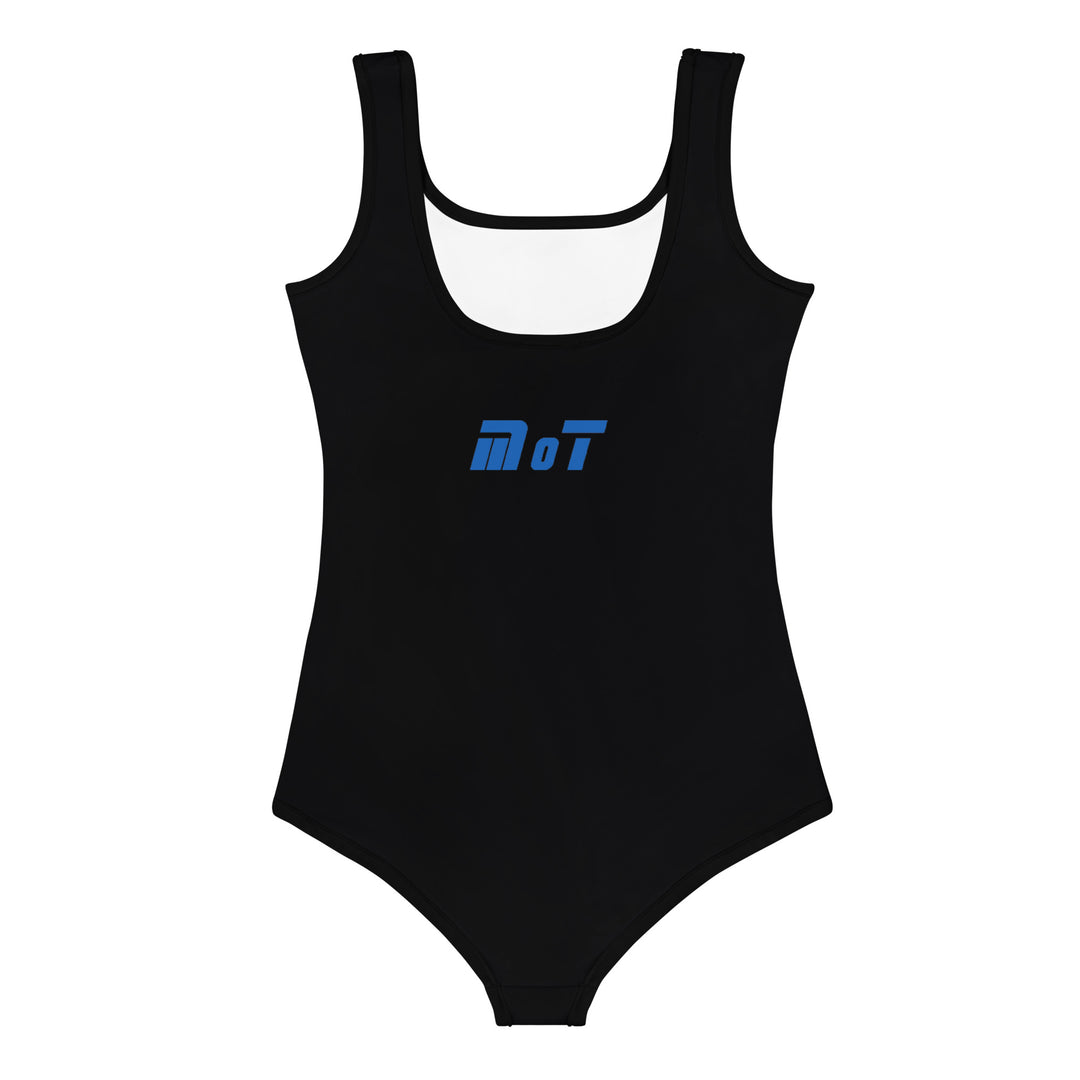 Kids Swimsuit | Israel Flag Black