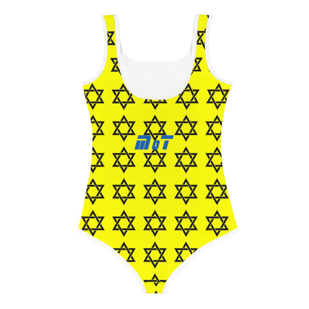 Kids Swimsuit | Magen David Yellow