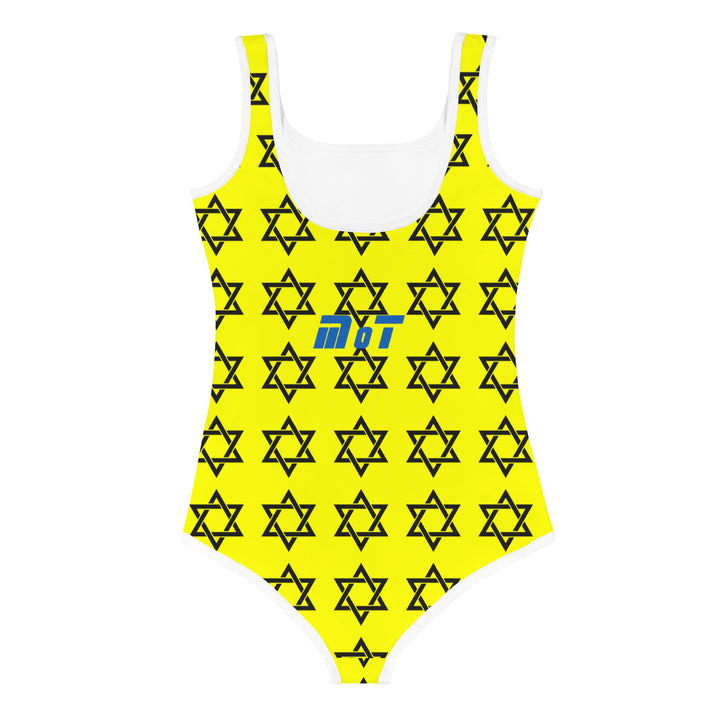 Kids Swimsuit | Magen David Yellow