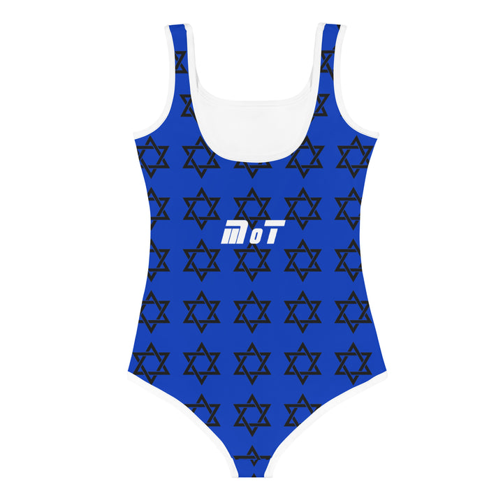 Kids Swimsuit | Magen David Blue