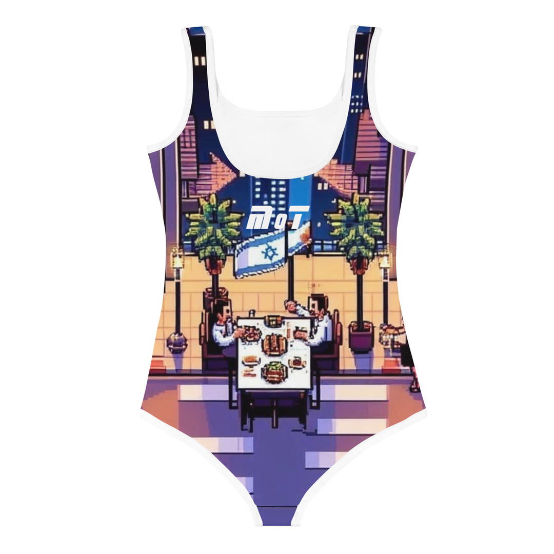 Kids Swimsuit | TLV Nightlife 16 Bit All Over
