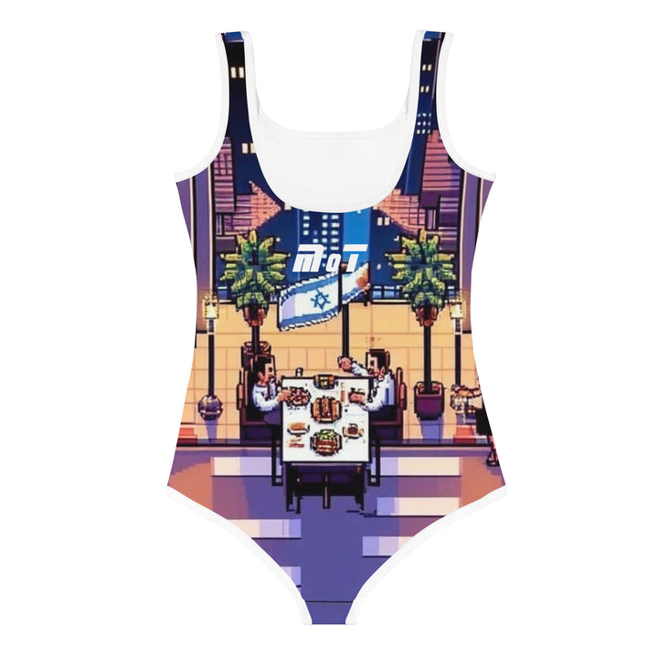 Kids Swimsuit | TLV Nightlife 16 Bit All Over