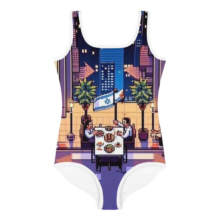 Kids Swimsuit | TLV Nightlife 16 Bit All Over