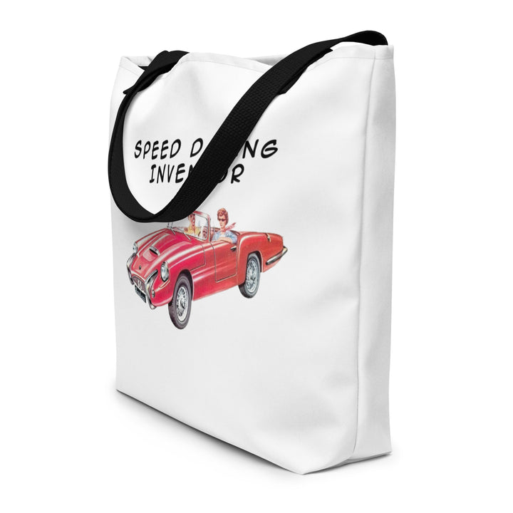 Large Tote Bag | Speed Dating Inventor