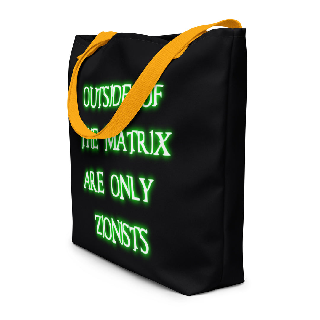 Large Tote Bag | Matrix