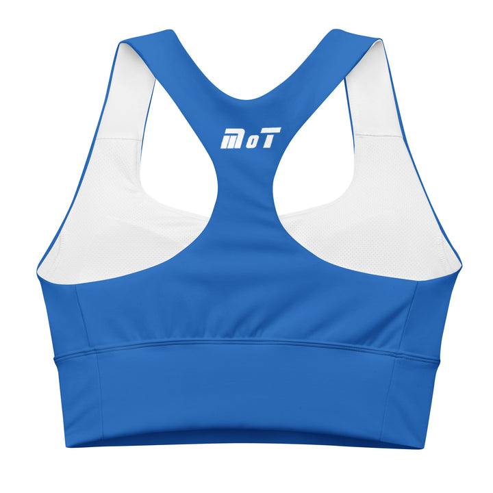 Longline Sports Bra | Golani Blue