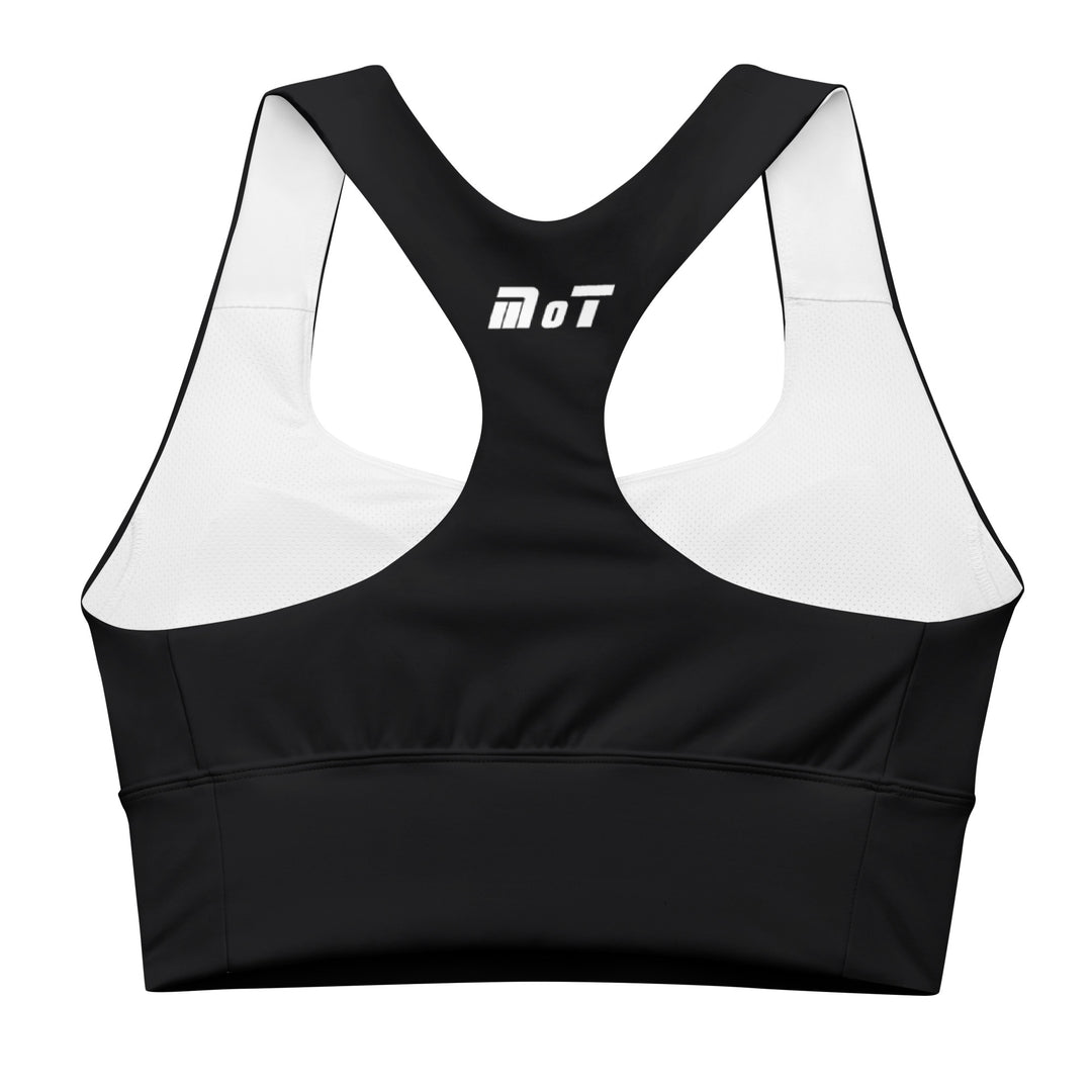 Longline Sports Bra | IDF Israel Defense Forces black