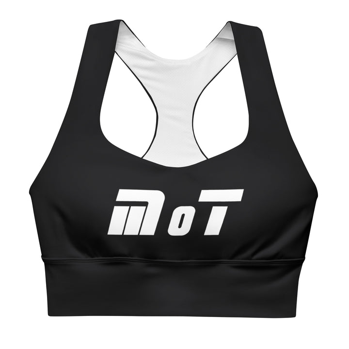 Longline Sports Bra | MOT black