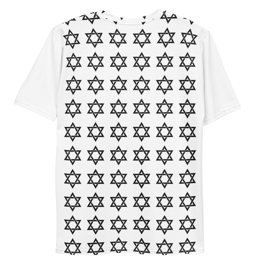 Men's Crew Neck T-Shirt | Jewish Emoji All Over