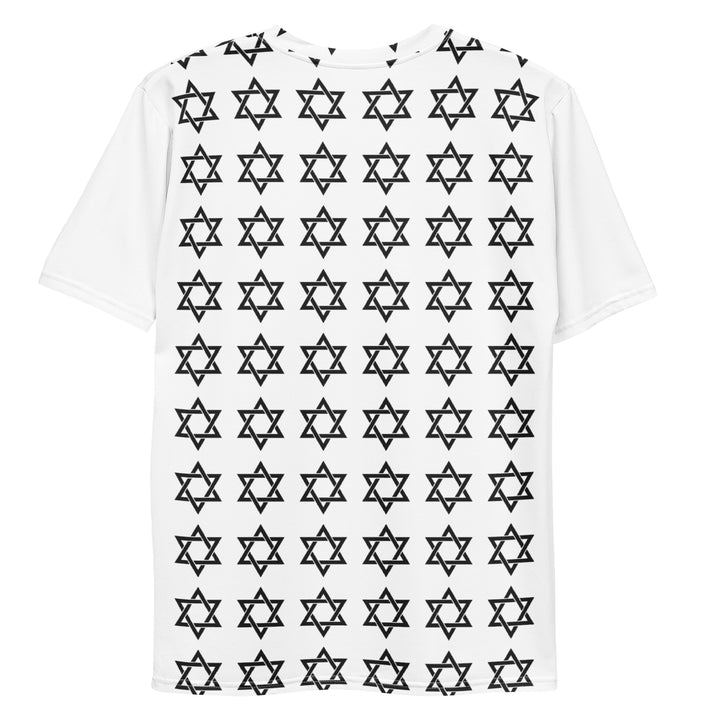 Men's Crew Neck T-Shirt | Jewish Emoji All Over