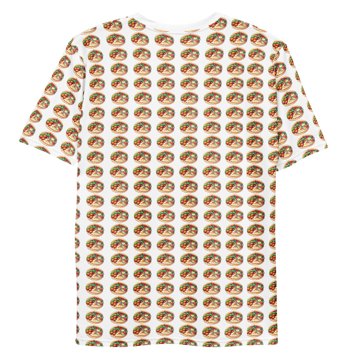 Men's Crew Neck T-Shirt | Falafel Party 16 Bit All Over