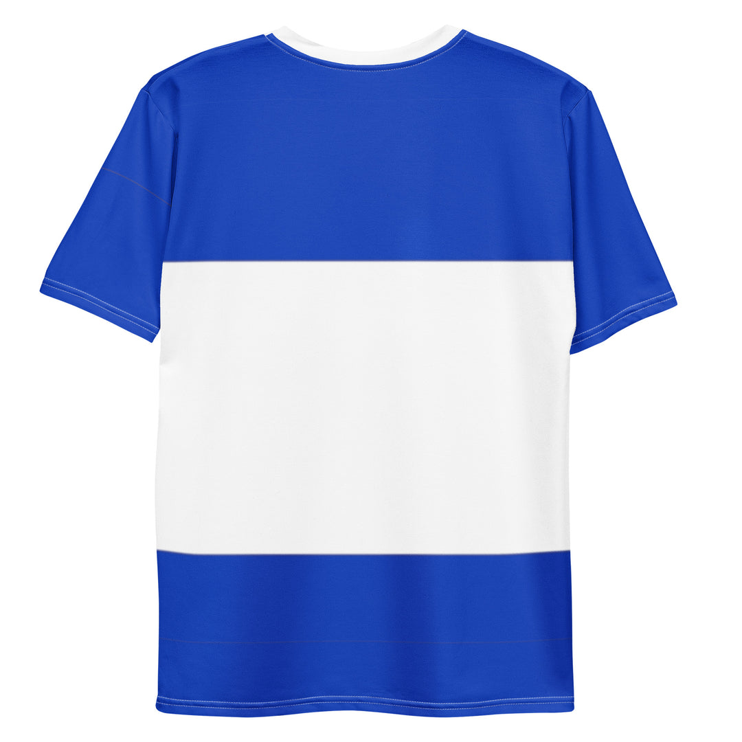 Men's Crew Neck T-Shirt | Israel Flag All Over