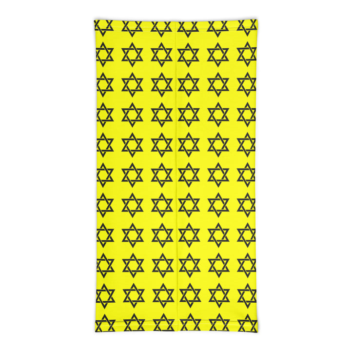 Neck Gaiter | Magen David Yellow