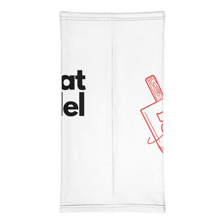I Cheat At Dreidel Jewish pride neck gaiter - back view