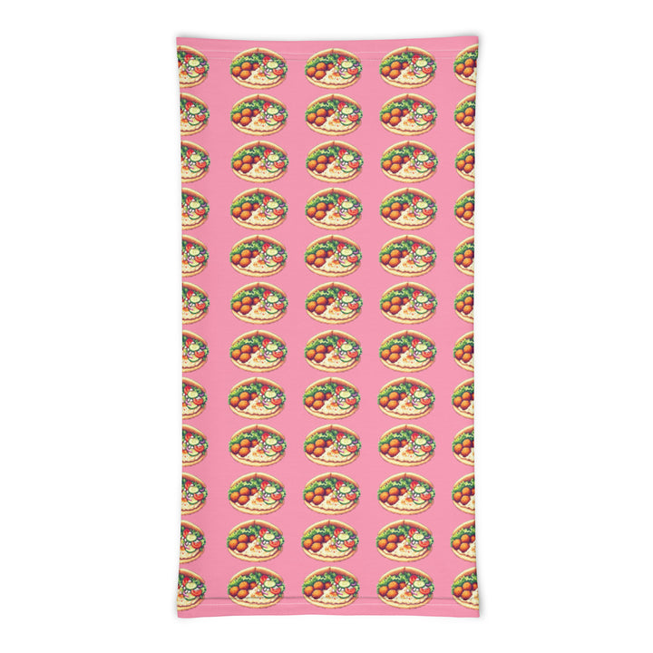 Neck Gaiter | Falafel Party 16 Bit Pink