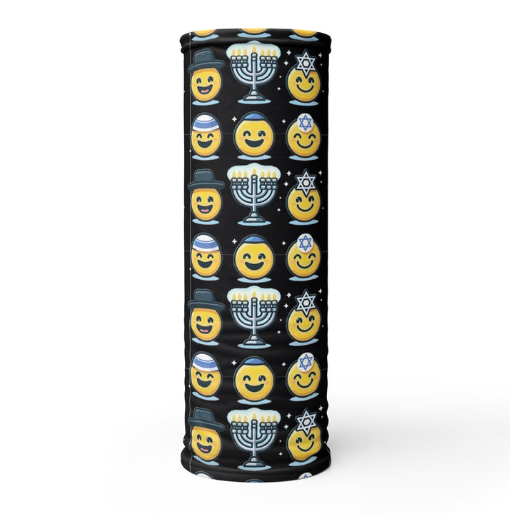 Neck Gaiter | Jewish Emoji Black