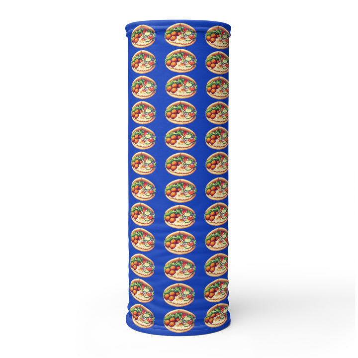Neck Gaiter | Falafel Party 16 Bit Blue