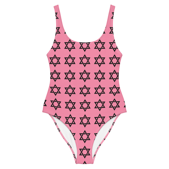 One Piece Swimsuit | Magen David Pink