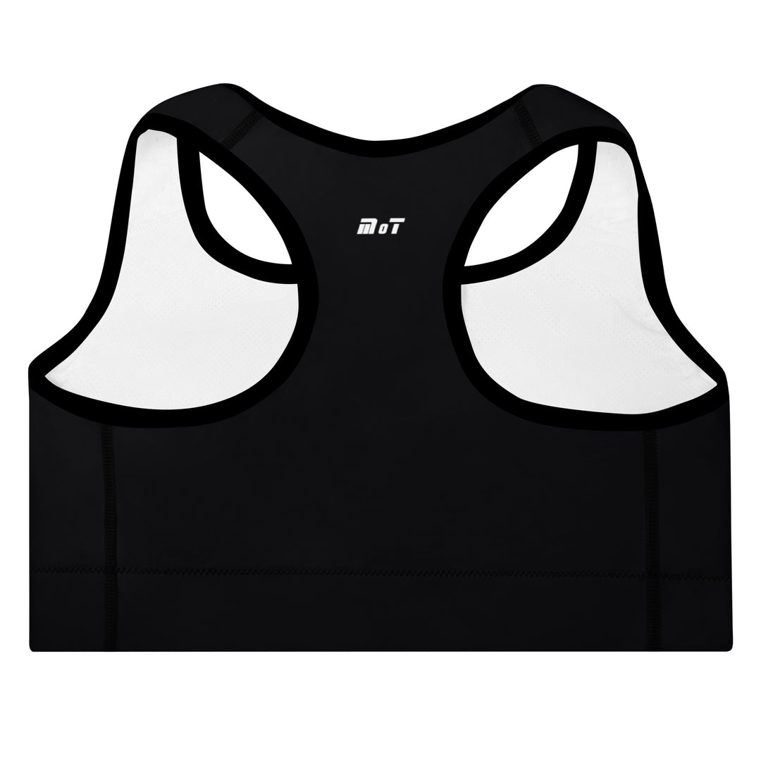 Padded Sports Bra | MOT Black