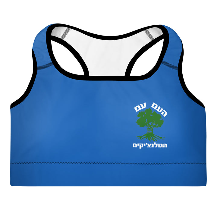 Padded Sports Bra | Golani Blue