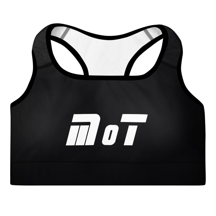 Padded Sports Bra | MOT Black