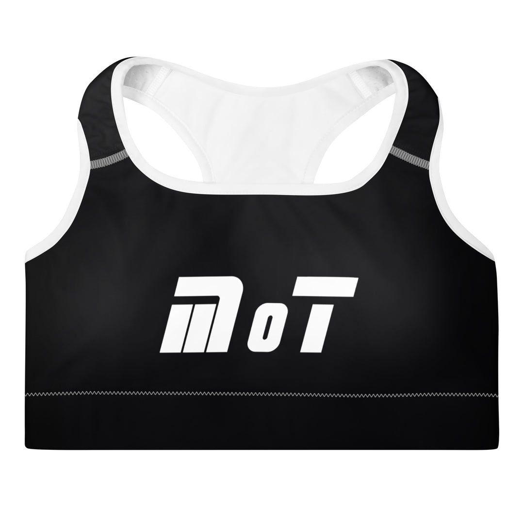 Padded Sports Bra | MOT Black