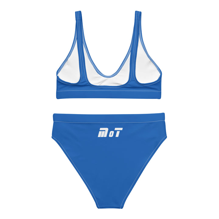 High Waisted Bikini | Golani Blue