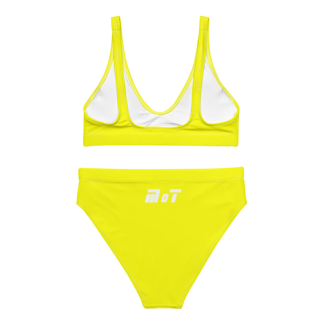 High Waisted Bikini | MOT Yellow