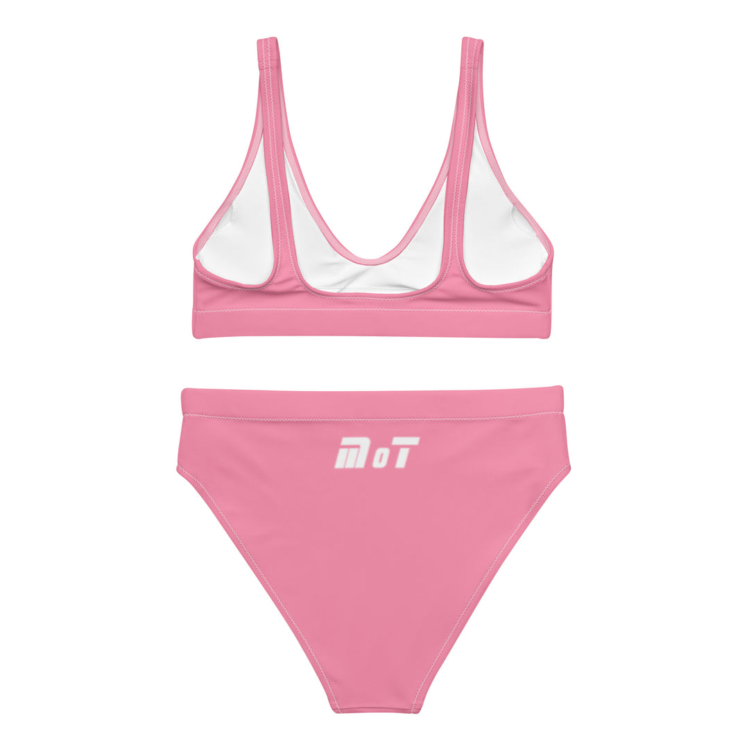 High Waisted Bikini | MOT Pink