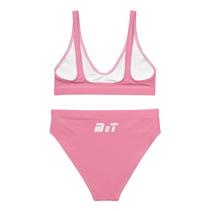 High Waisted Bikini | MOT Pink