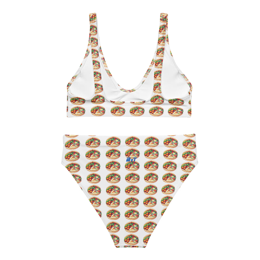 High Waisted Bikini | Falafel Party 16 Bit