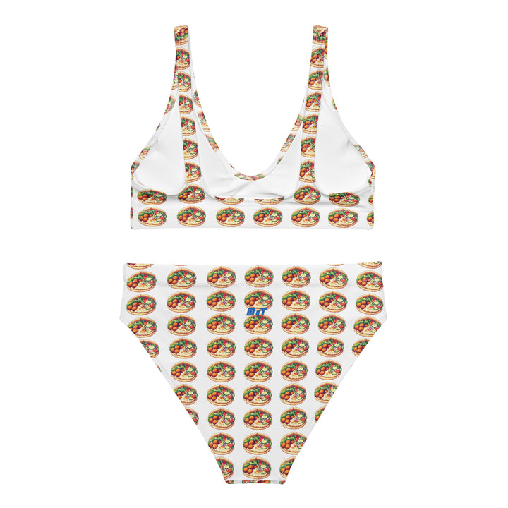 High Waisted Bikini | Falafel Party 16 Bit