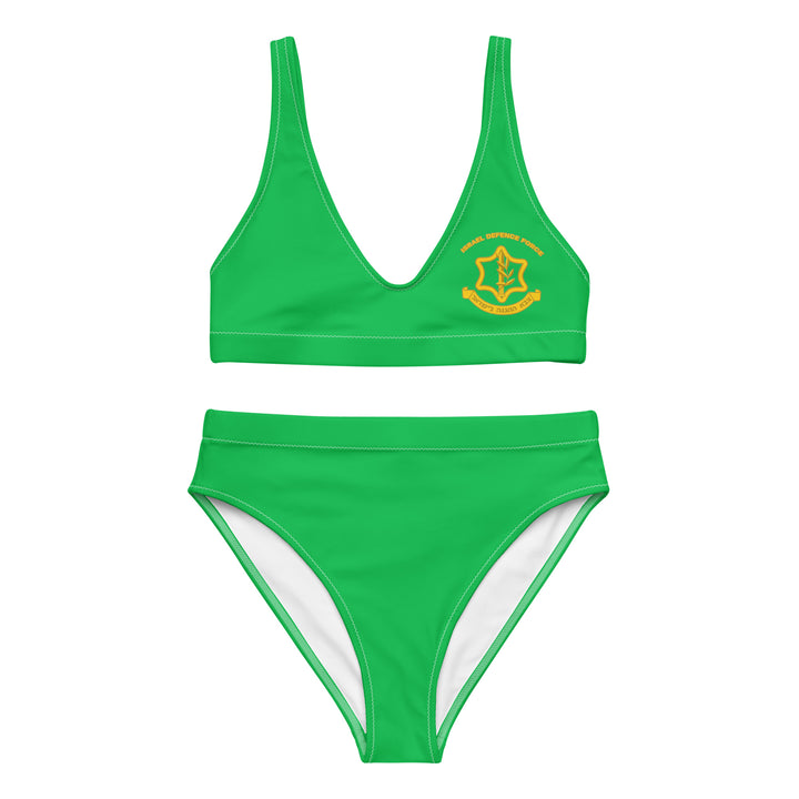 High Waisted Bikini | IDF Israel Defense Forces Green